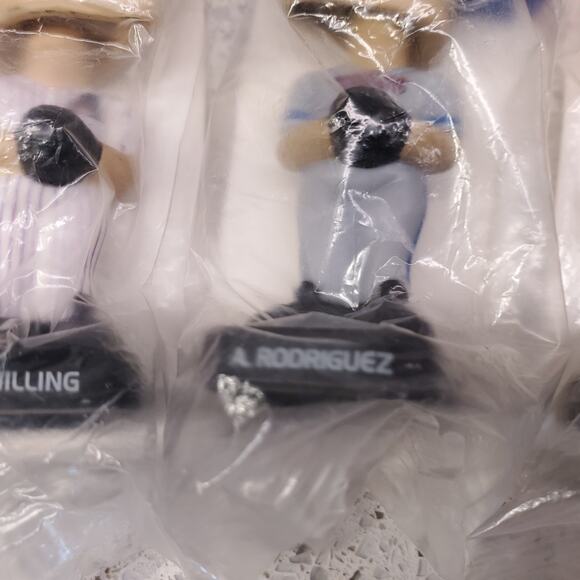 MLB Baseball Bobbleheads Post Cereal Vintage Baseball Lot Of 8 Mini 2002 -2003 - Picture 12 of 14